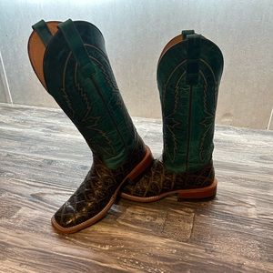Macie Bean Reely Good Time Fish Print Boots